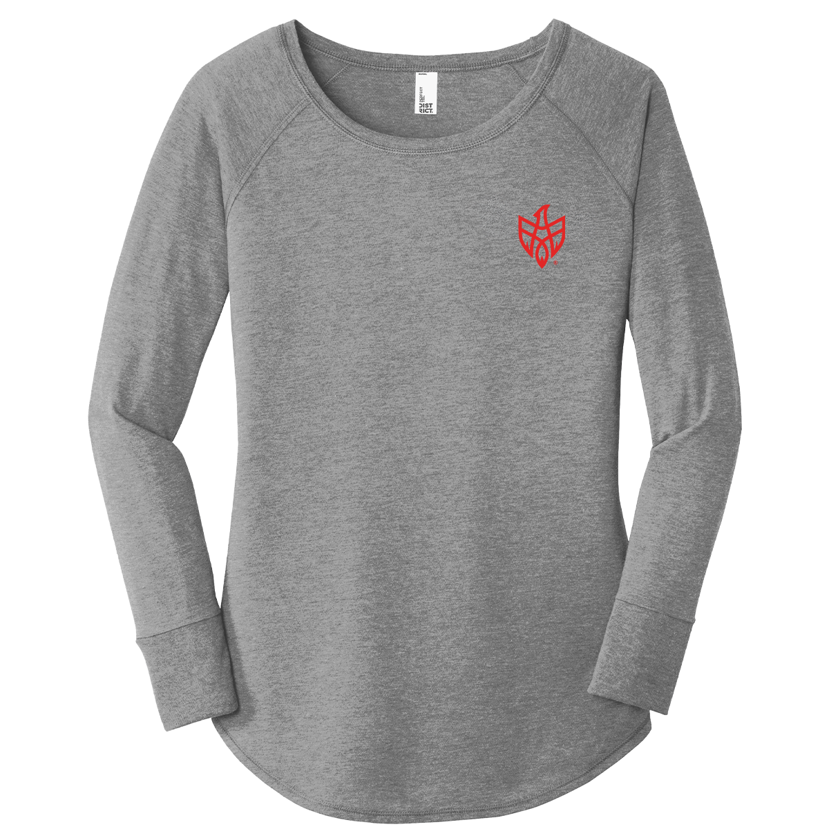 District Women's Perfect Tri Long Sleeve Tunic Tee