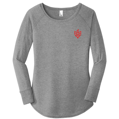 District Women's Perfect Tri Long Sleeve Tunic Tee