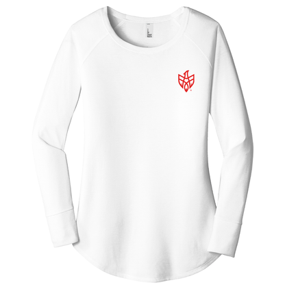District Women's Perfect Tri Long Sleeve Tunic Tee