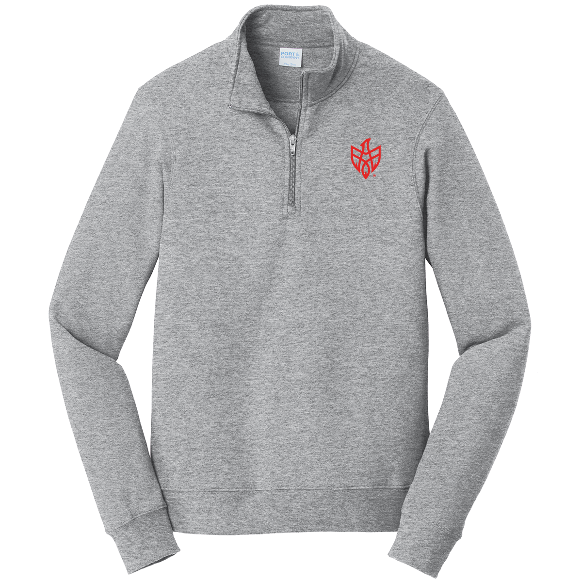 Port & Co Fan Favorite Fleece 1/4-Zip Pullover Sweatshirt