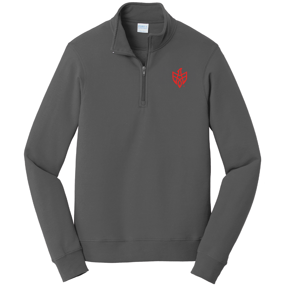 Port & Co Fan Favorite Fleece 1/4-Zip Pullover Sweatshirt