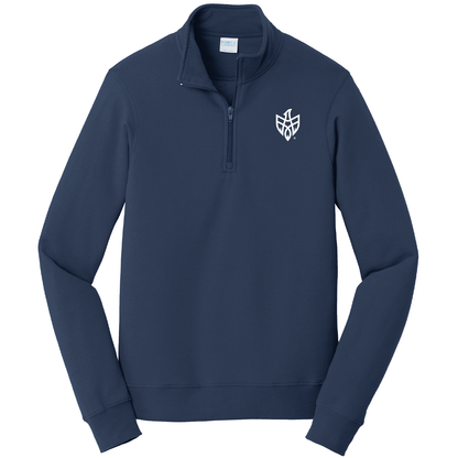 Port & Co Fan Favorite Fleece 1/4-Zip Pullover Sweatshirt