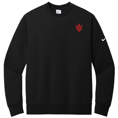 Nike Club Fleece Sleeve Swoosh Crew