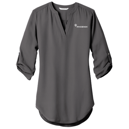 Port Authority Women's 3/4-Sleeve Tunic Blouse